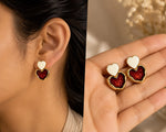 Sweetheart Glow Stud Earrings 2