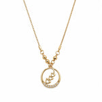 Trinity Hearts Rose Gold Pendant Necklace 3