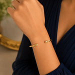 Velisse Twist Cuff Bangle Bracelet 3